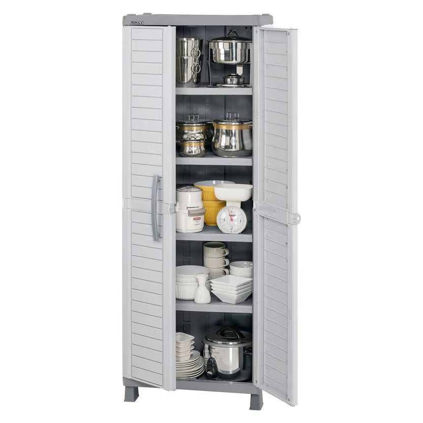 Armario Para Exterior de Plástico Rimax Color Gris