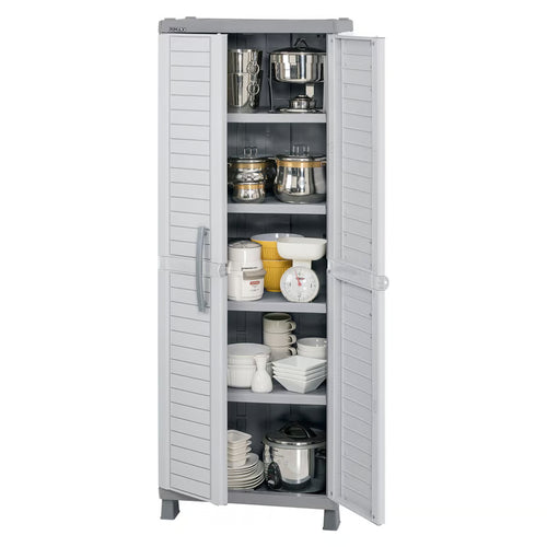 Armario Para Exterior de Plástico Rimax Color Gris