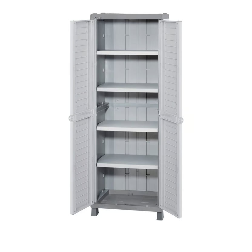 Armario Para Exterior de Plástico Rimax Color Gris