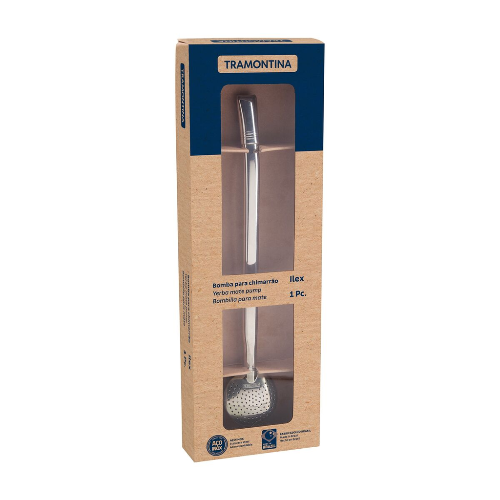 Bombilla de Acero Inoxidable Tramontina 19 Cm