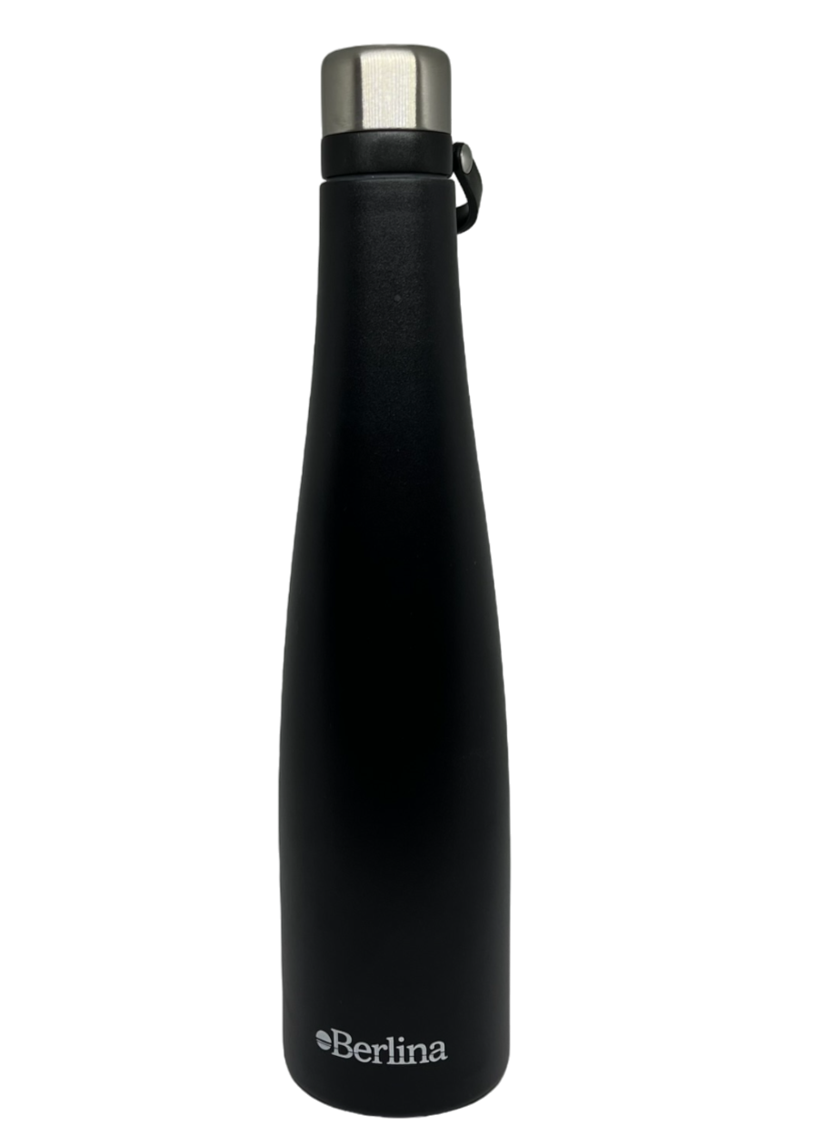 Termo Botella Térmica Berlina 750ml Acero Inoxidable Negro