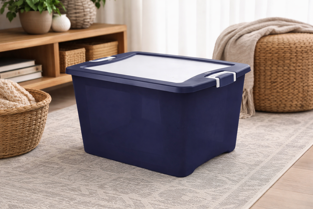 Caja Organizadora de Plástico 71 Lts Clarity Wenco