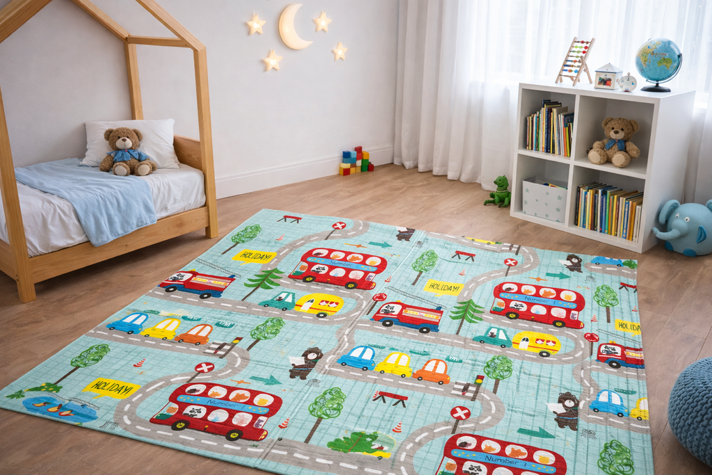 Alfombra Colchoneta Anti Golpe 200 X 180 Bebes Infantil