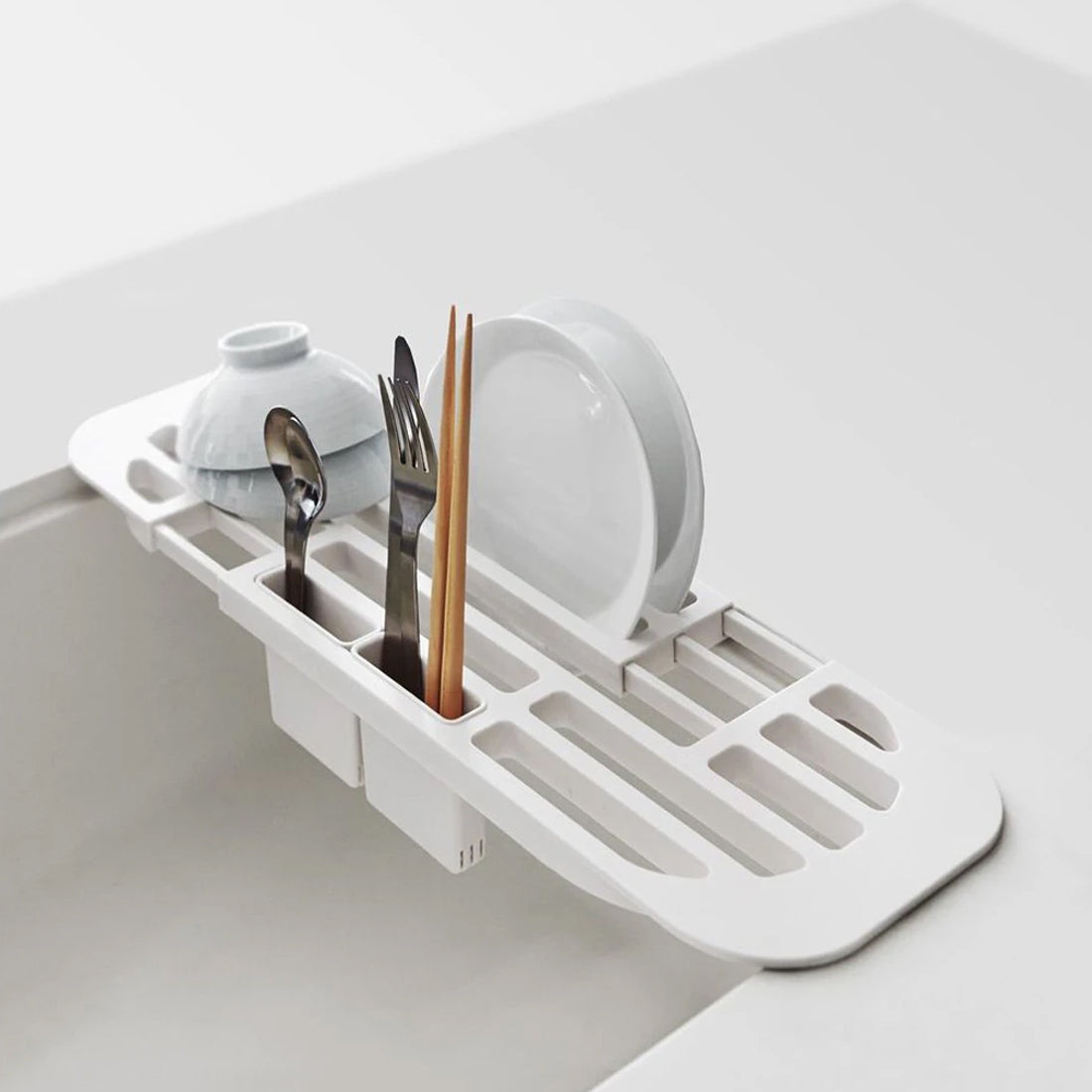 Escurre Platos Escurridor Extensible Para Pileta