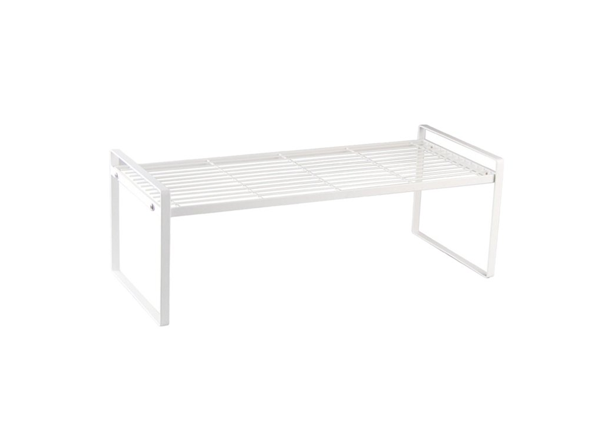 Organizador De Metal 1 Estante Cocina Blanco