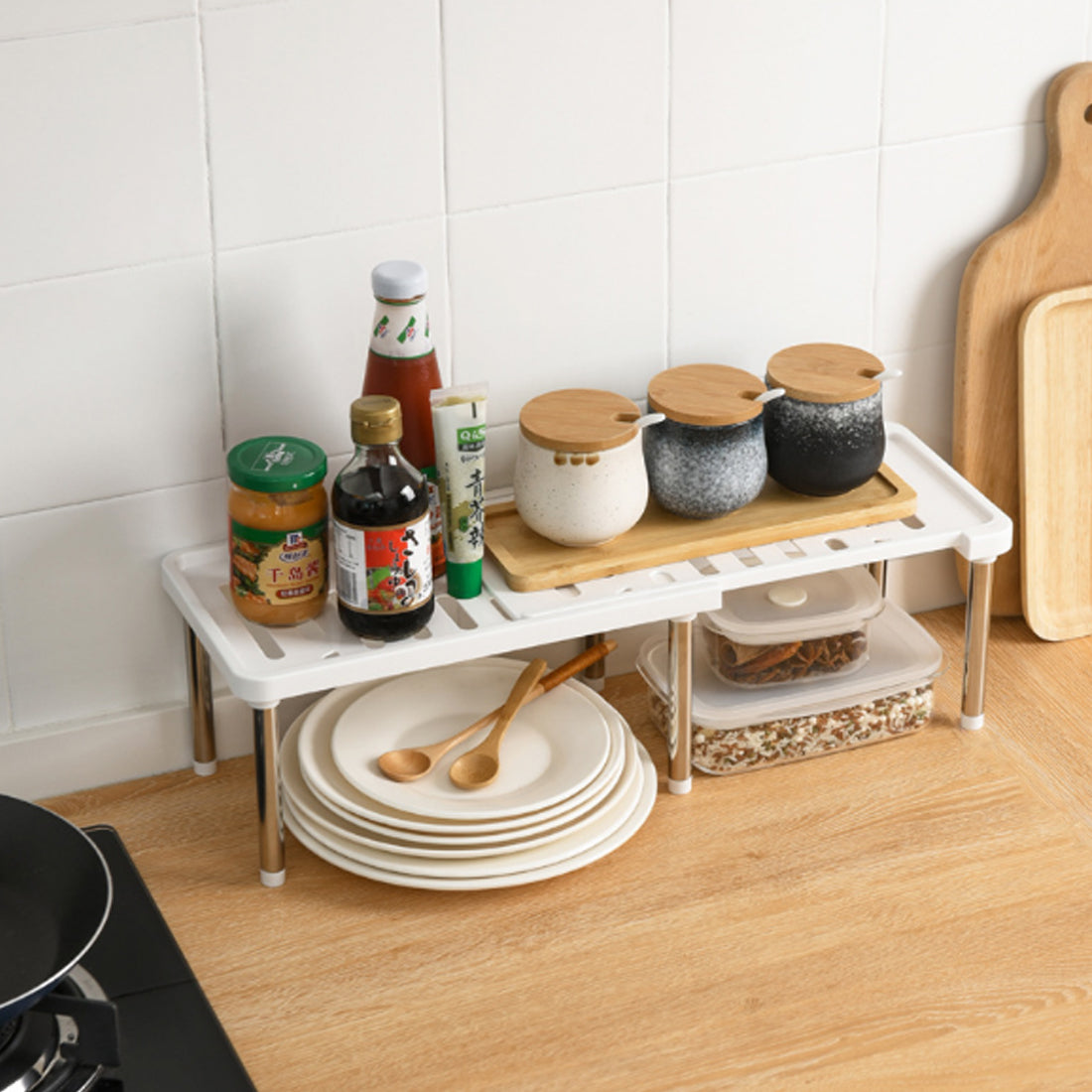 Estante Organizador De Plástico Extensible