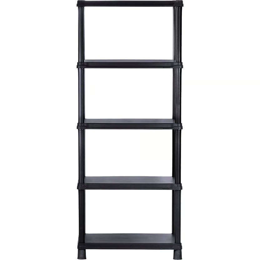 Estantería Plástica Encastrable Grande Línea Rimax Color Negro