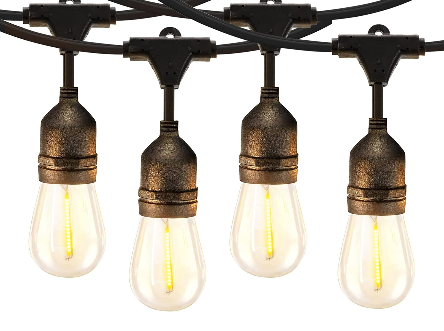 Guirnalda Luces Led 5 Mt Exterior 10 Ampolletas Vintage