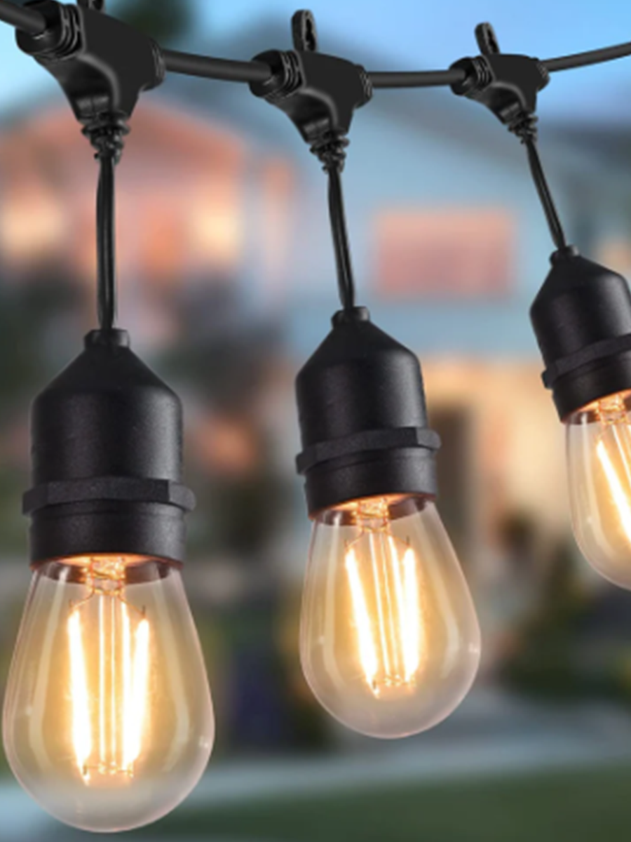 Guirnalda Luces Led 5 Mt Exterior 10 Ampolletas Vintage
