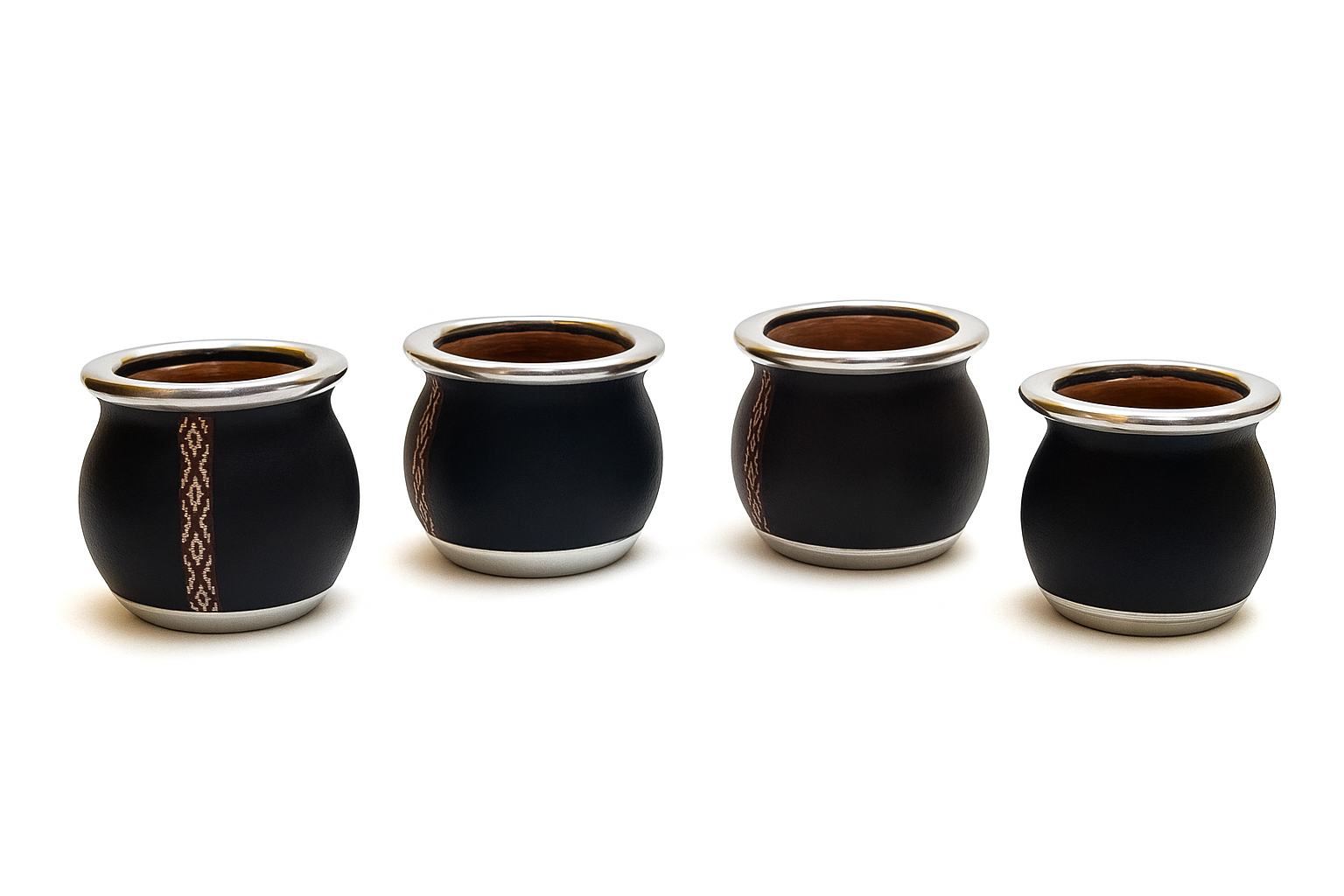 Mate de Cerámica Forrado en Cuerina