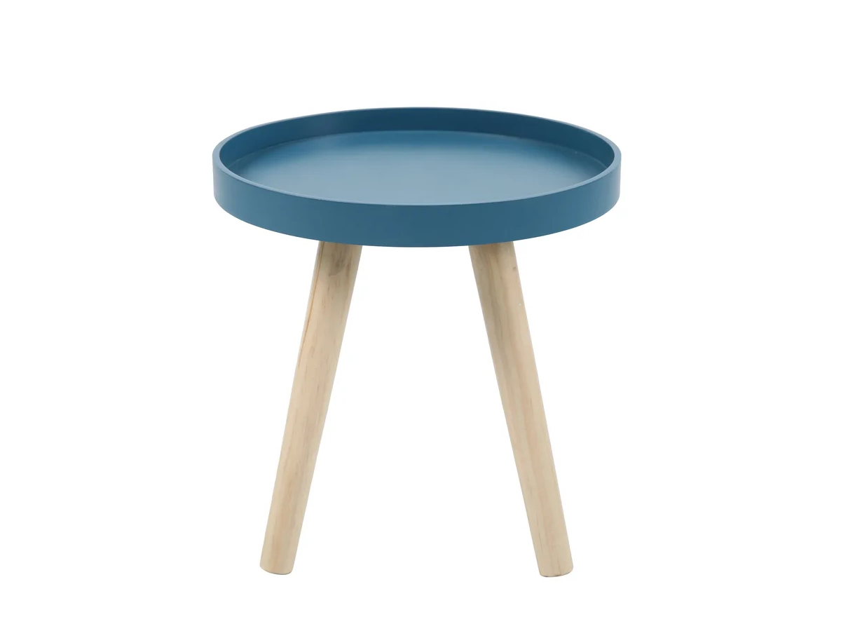Mesa Auxiliar Delicate 30 Cm Just Home Collection Color Azul