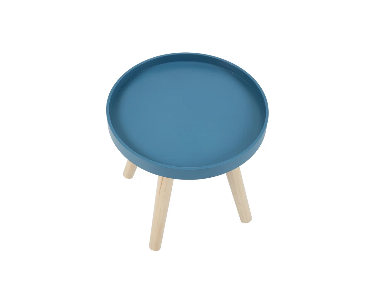 Mesa Auxiliar Delicate 30 Cm Just Home Collection Color Azul