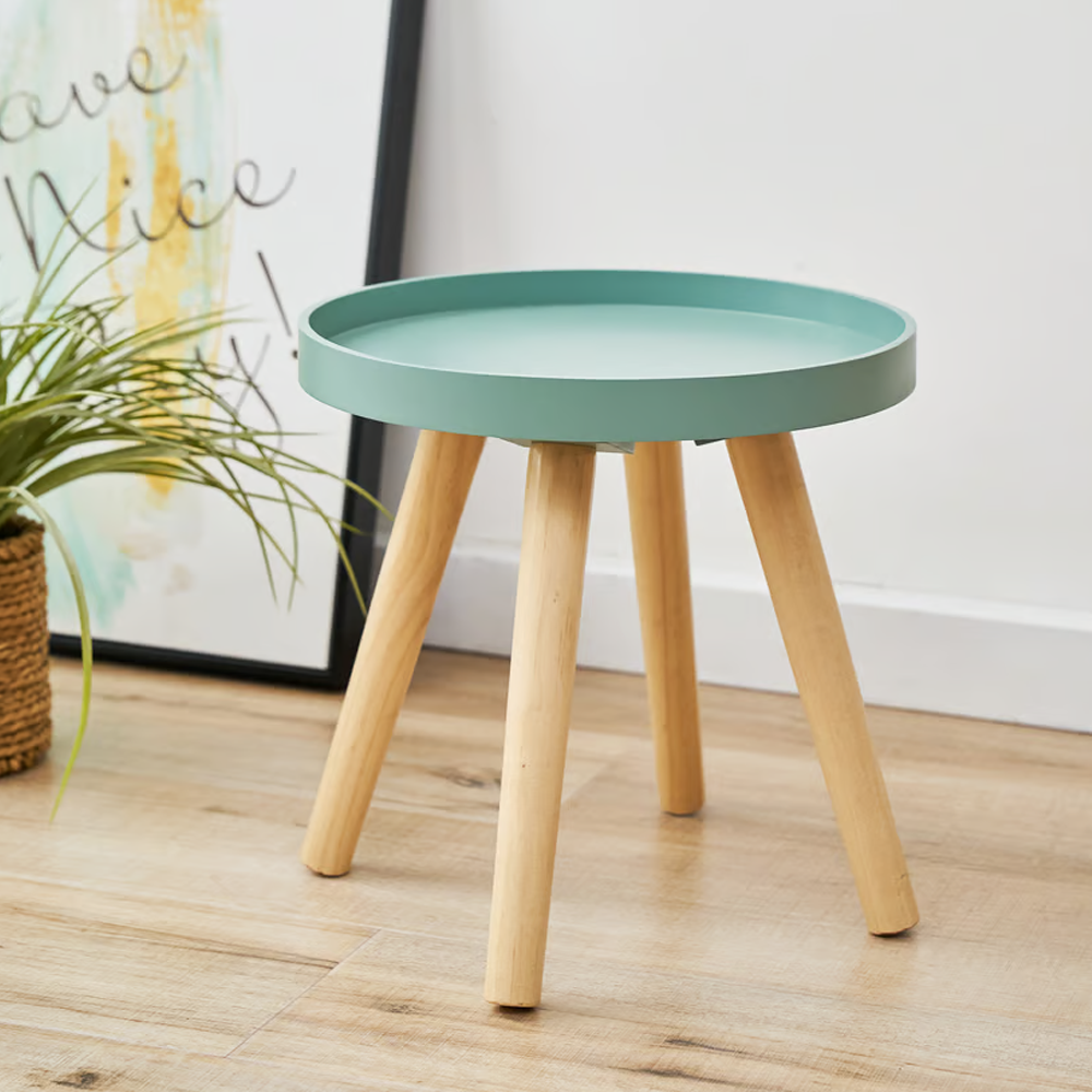 Mesa Auxiliar Delicate 30 Cm Just Home Collection Color Verde