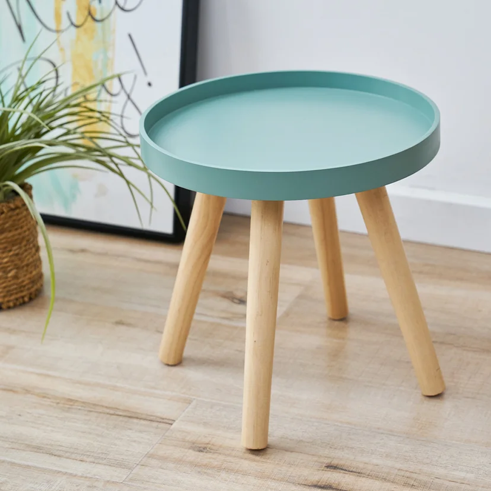 Mesa Auxiliar Delicate 30 Cm Just Home Collection Color Verde