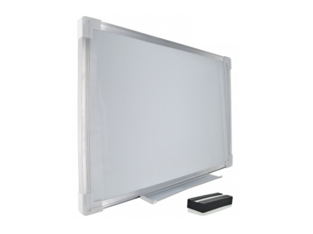 Pizarra Blanca 50 x 35 Cm Imantada Con Borrador e Imanes