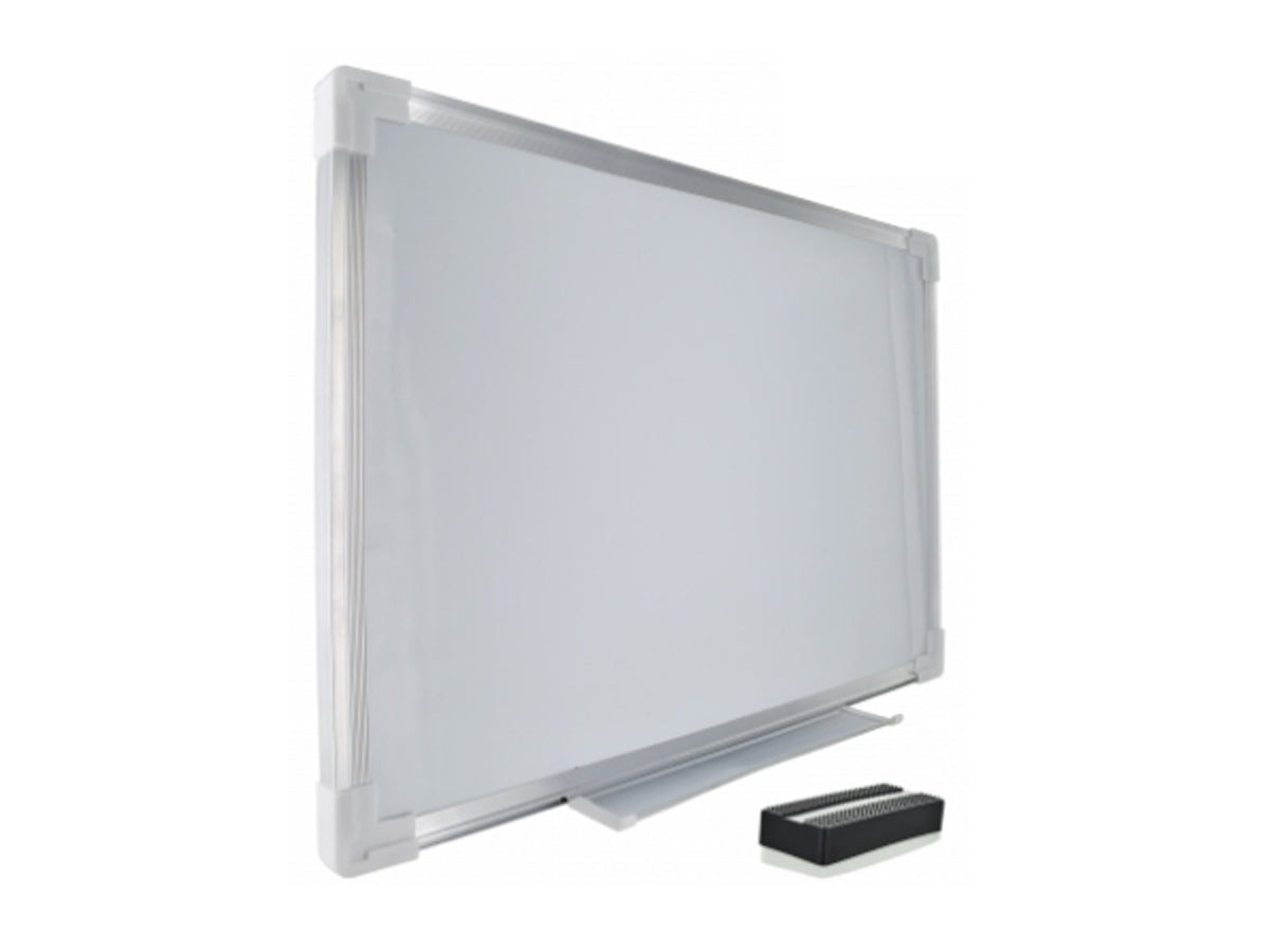Pizarra Blanca 50 x 35 Cm Imantada Con Borrador e Imanes