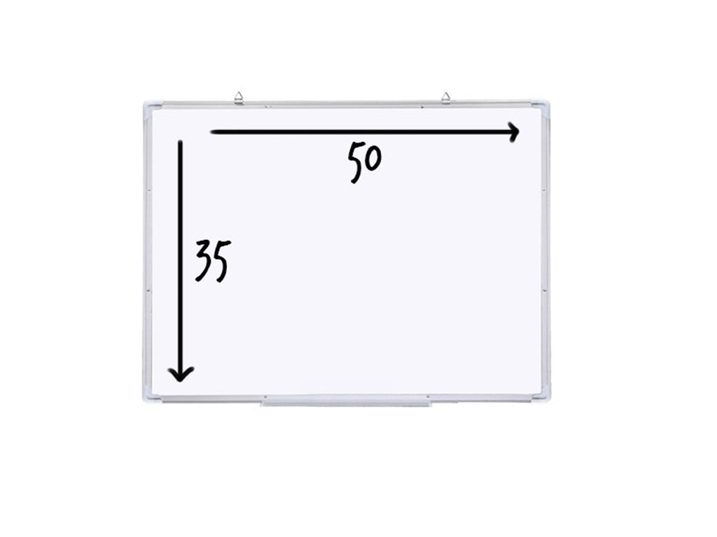 Pizarra Blanca 50 x 35 Cm Imantada Con Borrador e Imanes