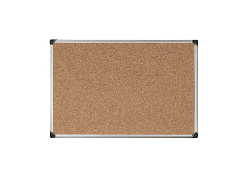 Pizarra de Corcho 60 x 40 Cm Con Marco de Aluminio