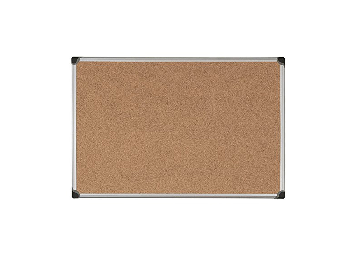 Pizarra de Corcho 60 x 40 Cm Con Marco de Aluminio