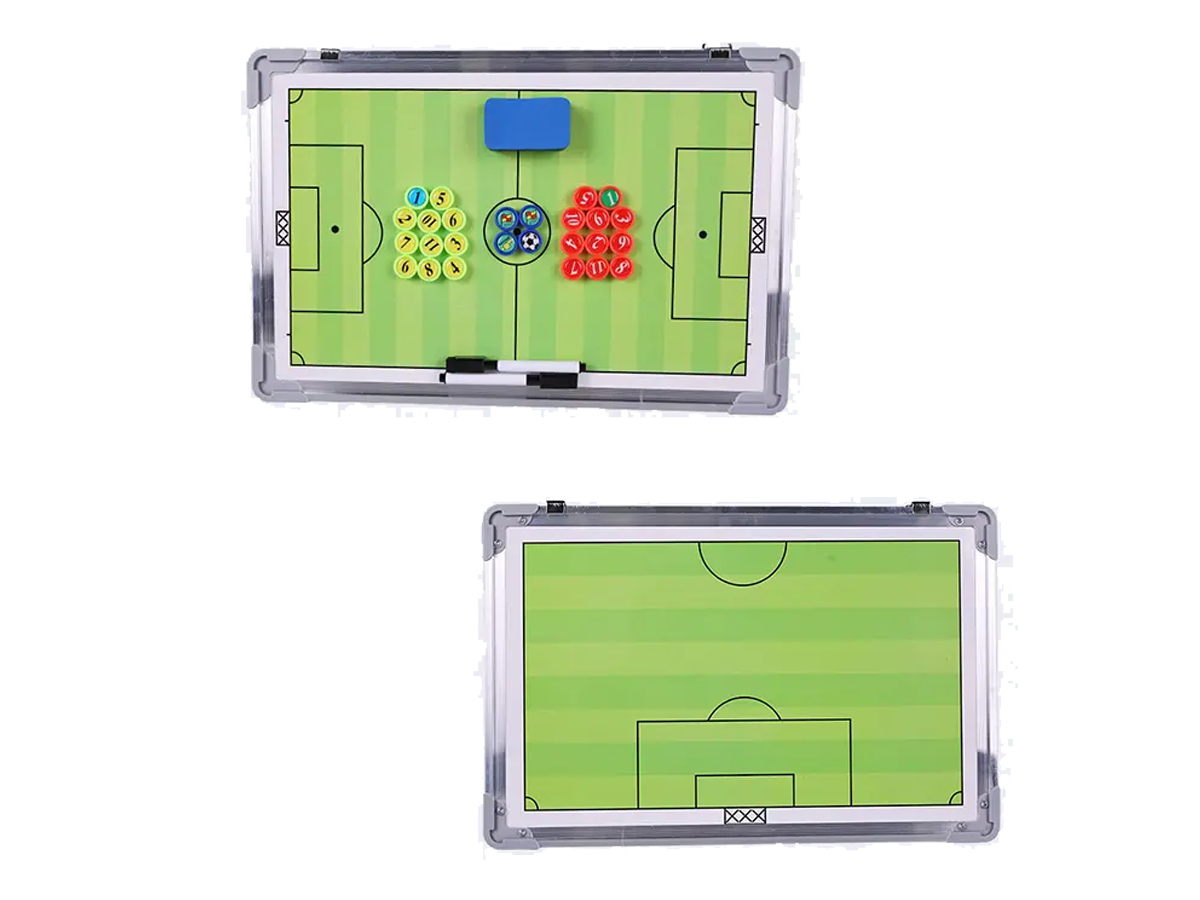 Pizarra Táctica De Fútbol 45 X 30 Cm Magnética Con Imanes Entrenamiento