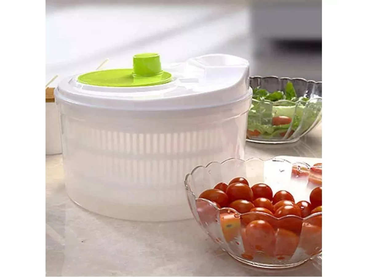 Centrifugador De Lechuga Escurre Vegetales 3 Lt Seca Lechuga