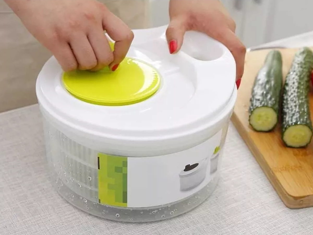 Centrifugador De Lechuga Escurre Vegetales 3 Lt Seca Lechuga