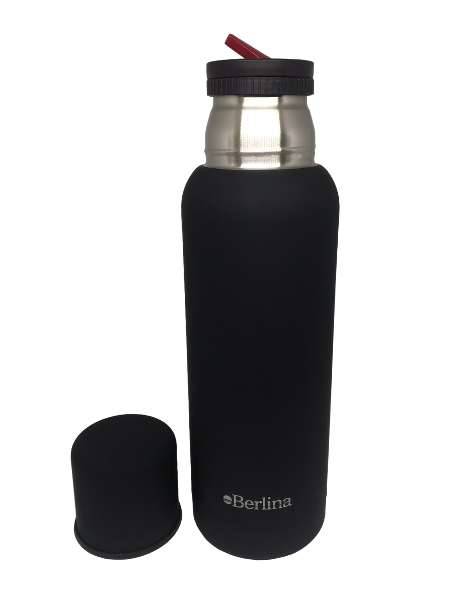 Termo Berlina 1 Lt Con Pico Cebador Sin Asa