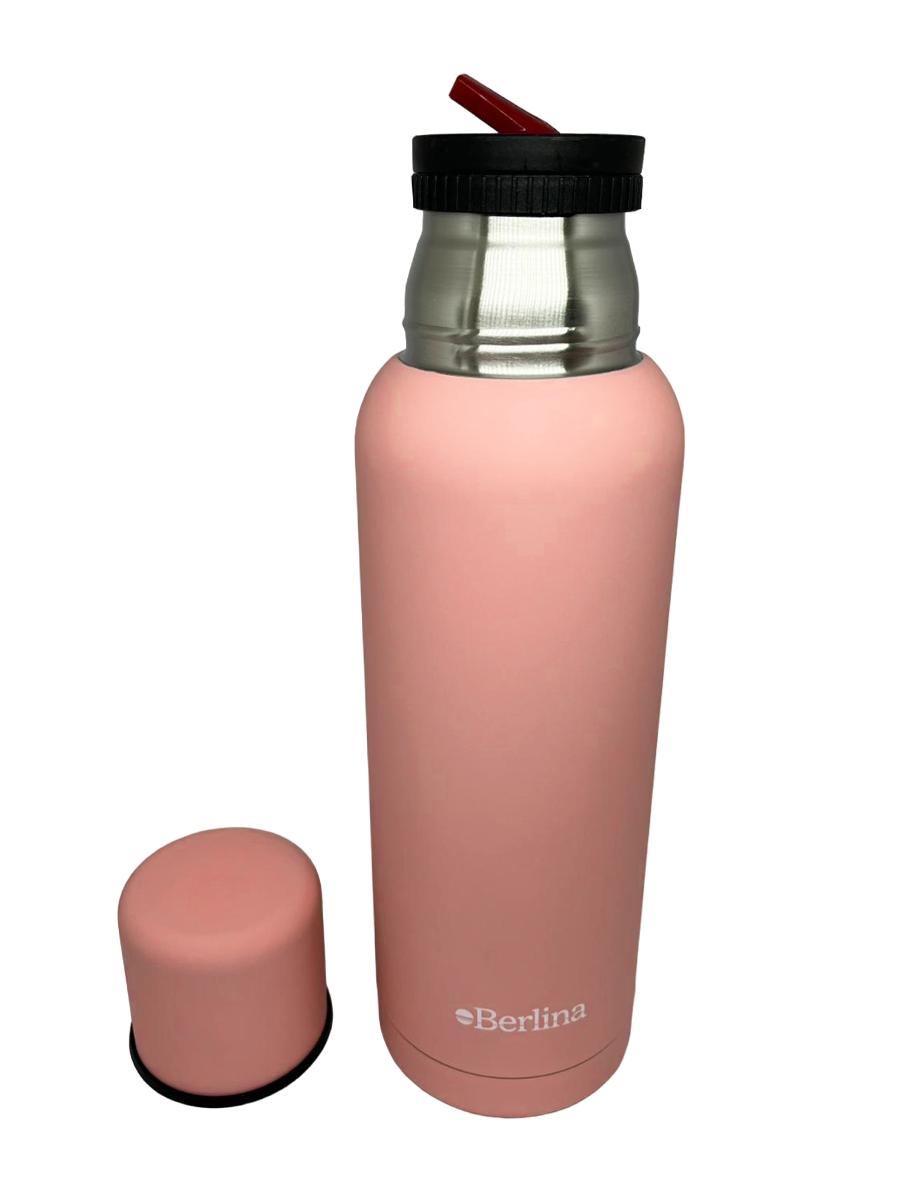 Termo Berlina 1 Lt Con Pico Cebador Sin Asa
