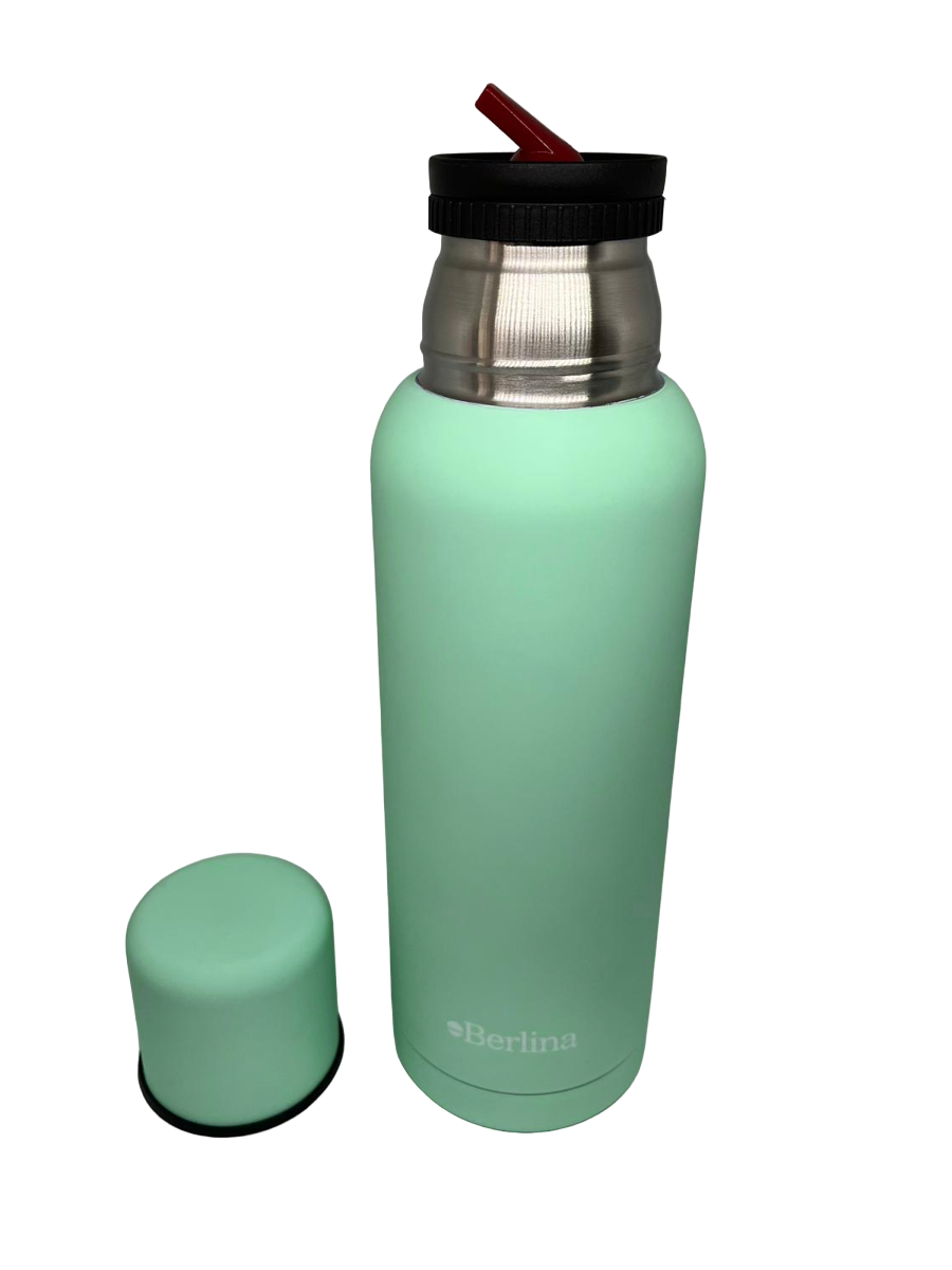 Termo Berlina 1 Lt Con Pico Cebador Sin Asa